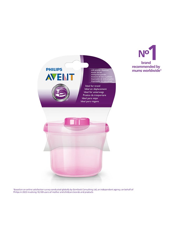 Philips Avent Milk Powder Dispenser Pink | No.1 Brand Recommended By Moms Worldwide